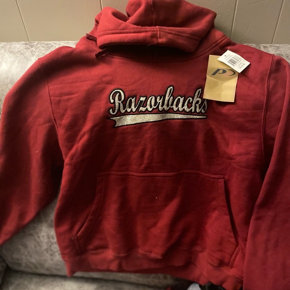 Red Razorbacks Hoodie - Picture 1 of 1